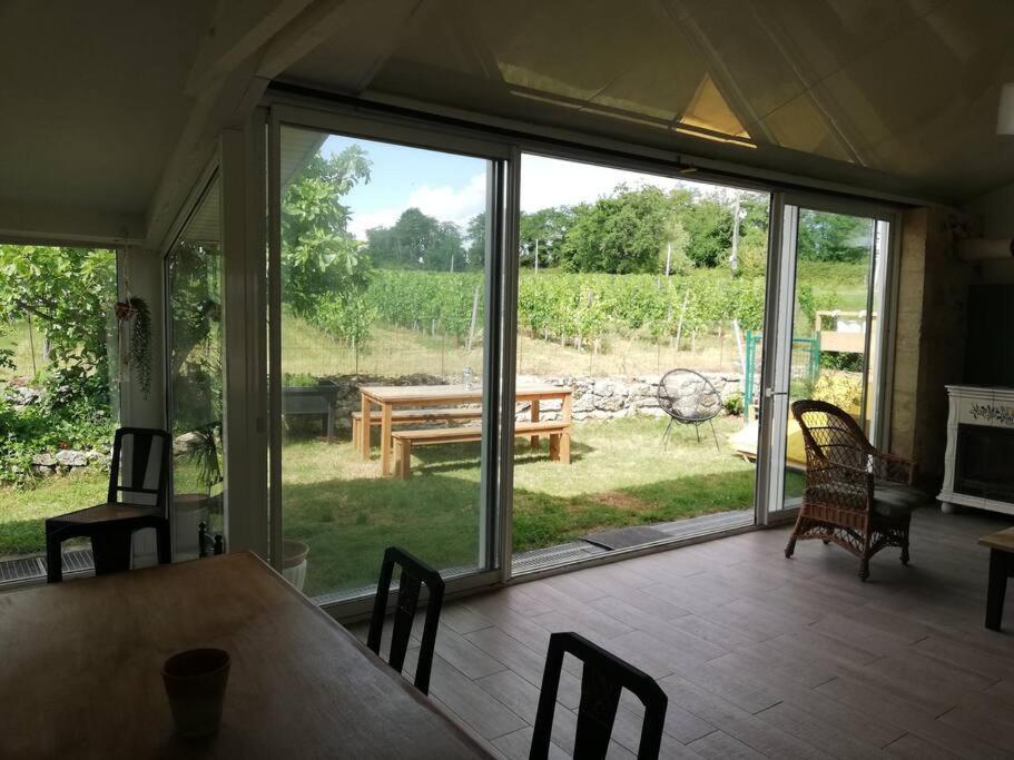 Gite L'Edenwine Doulezon Экстерьер фото